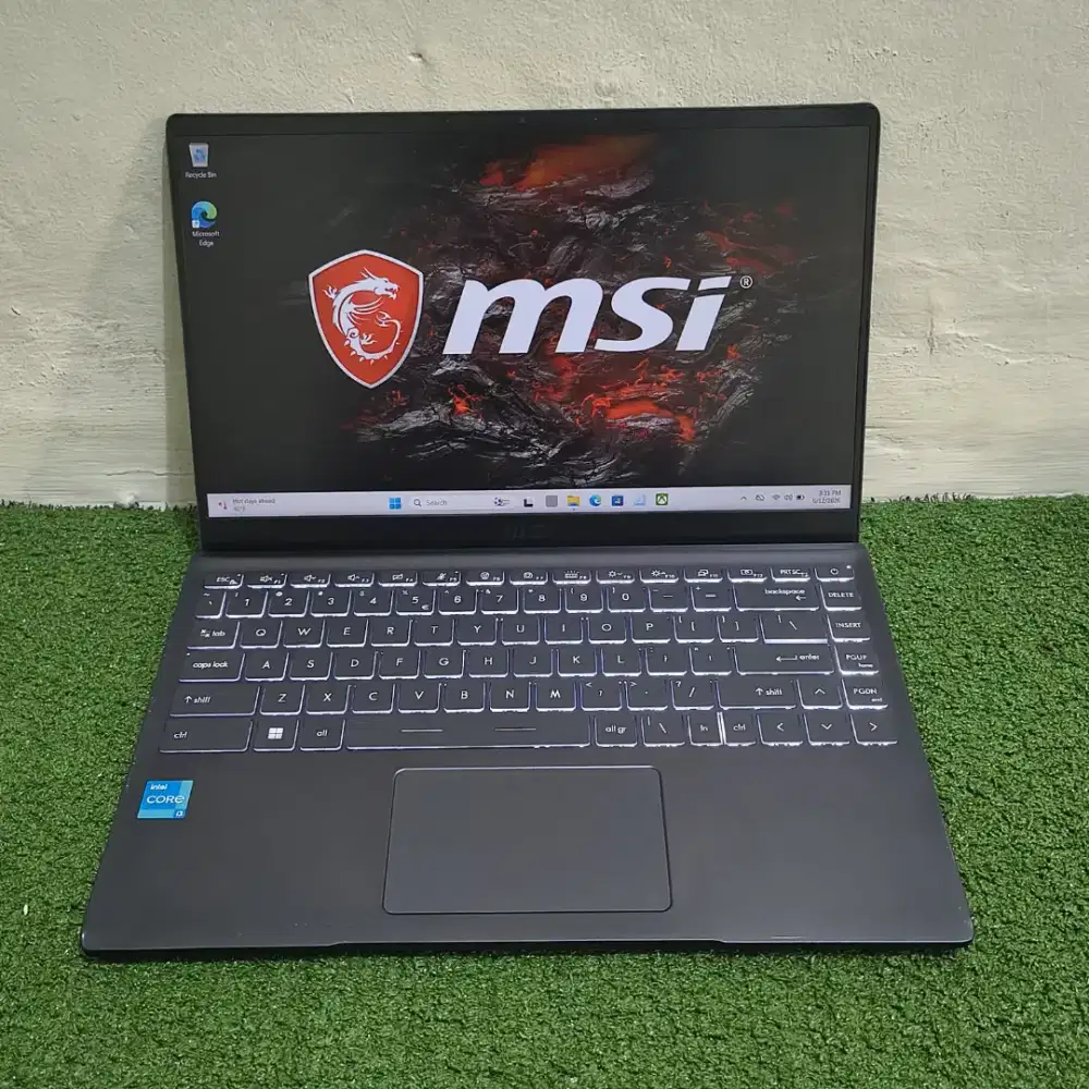 Laptop Cakep MSI Modern 14 i3 Gen11 8/256Gb Key Backlit