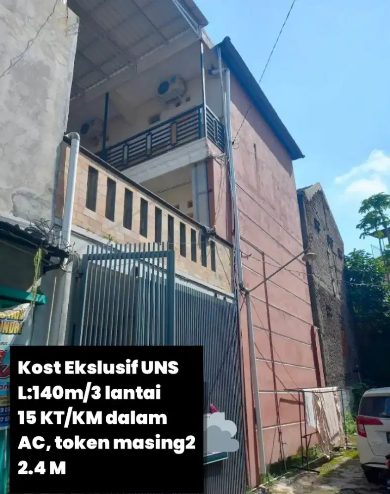 Dijual Kost Ekslusif UNS 15 KT