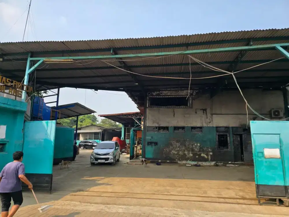 Dijual Eks Pabrik Lokasi Strategis di Cikupa Tangerang