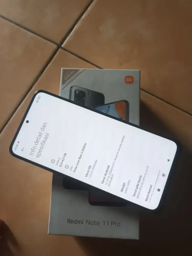 Redmi note 11 pro Nfc 8+4/128 fullset