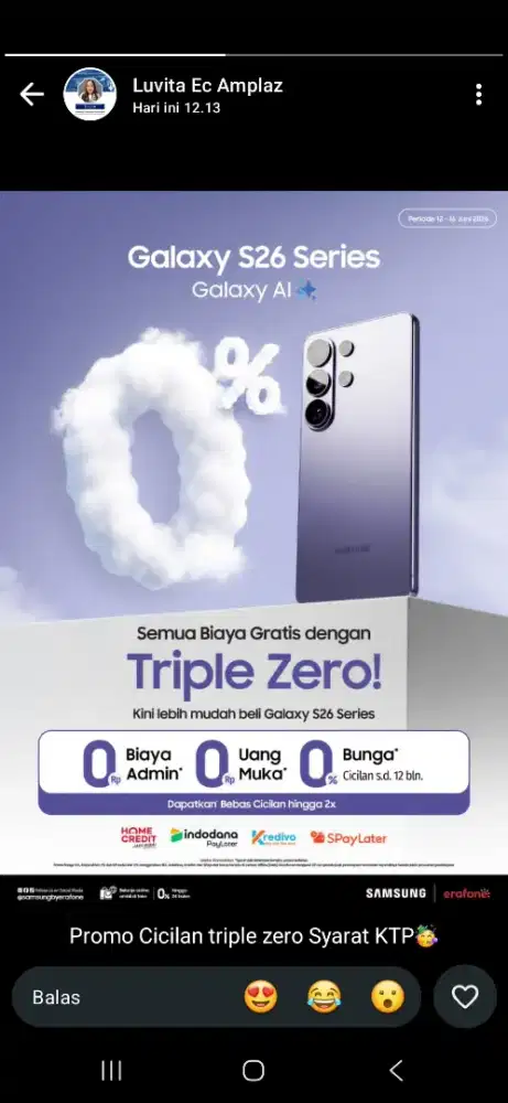 Galaxy S26 Series Sudah Hadir di Jogja!