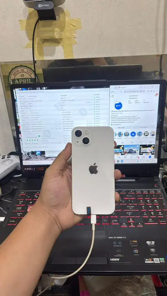 Iphone 13 256gb full original alloperator mulus