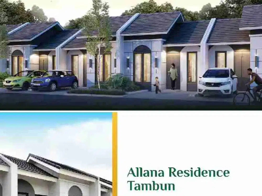 Di jual rumah murah 1 lantai di tambun dekat stasiun Tambun bekasi