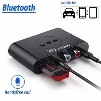 Audio Bluetooth 5.3 Receiver Adapter NFC 3.5mm