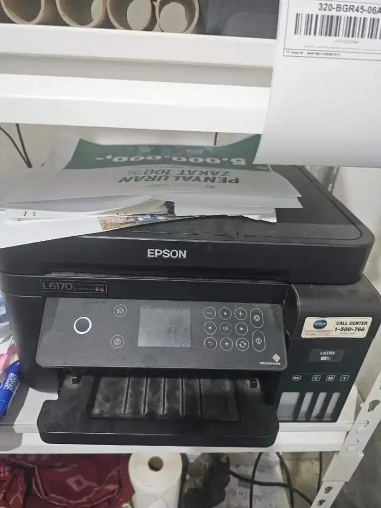 Printer Epson L6170 Wifi Bekas + Printer L350
