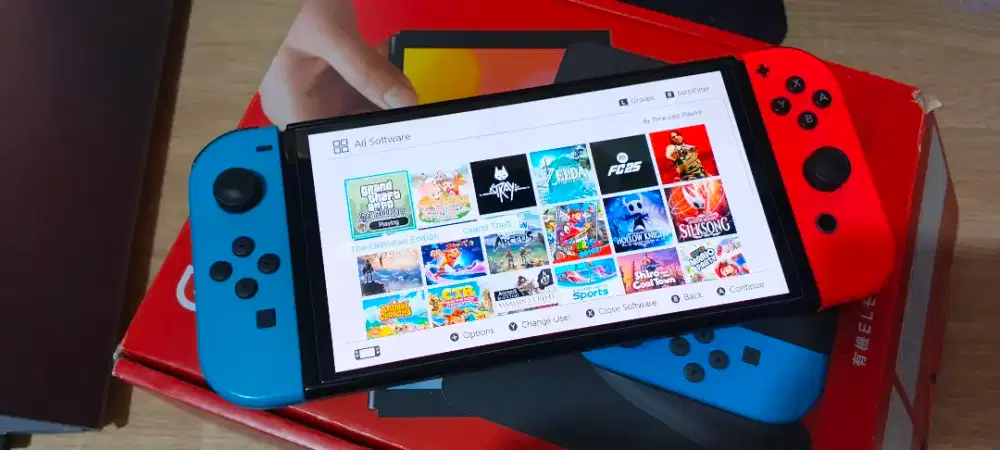 Nintendo switch oled dual boot 256gb