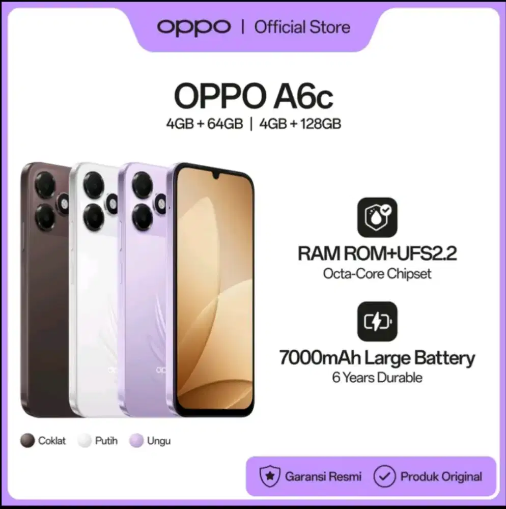 Oppo A6c 64/128