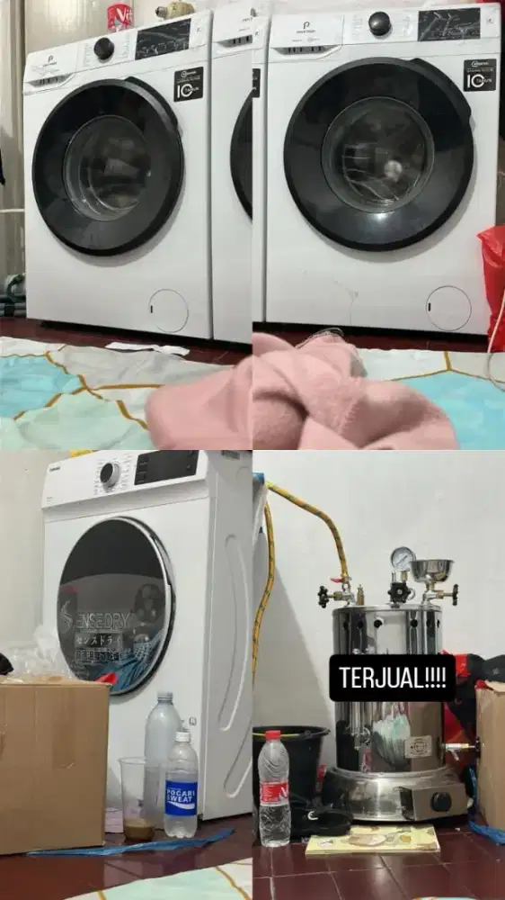 DIJUAL CEPAT MESIN&DRAYER LAUNDRY