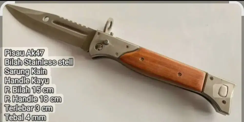 Sangkur AK47 (lipat)