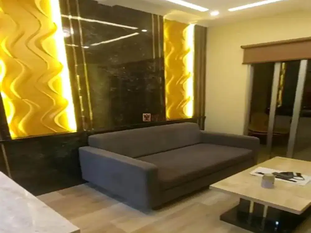 Luxury Minimalist Design 1BR Mediterania Marina Residence View Laut Dekat Ancol, Dufan, Sea World & Mangga Dua Square