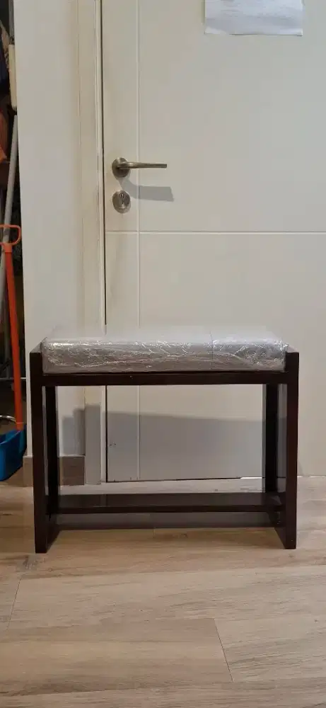 Bangku rias Minimalis Kayu Jati Blora