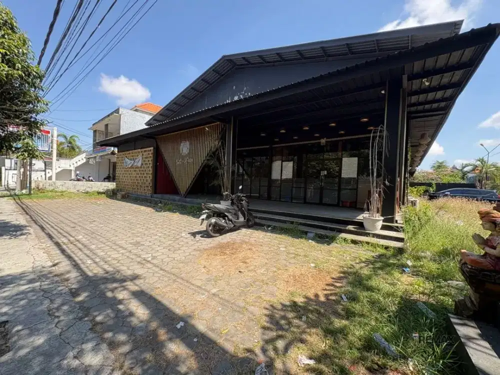 Ex Cafe Strategis Disewakan, di Renon, Denpasar Selatan Area
