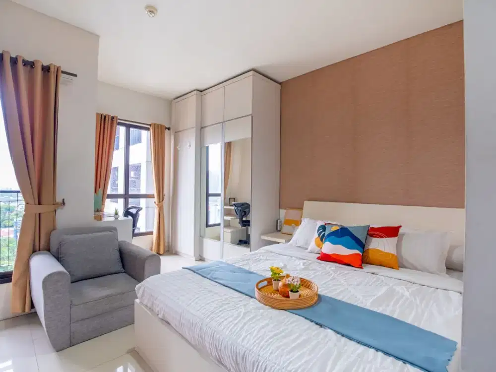 Hunian Nyaman & Full Furnished! Sewa Murah Apartemen Tamansari Semanggi Type Studio, Lokasi Dekat (Mega Kuningan, SCBD, Senayan)