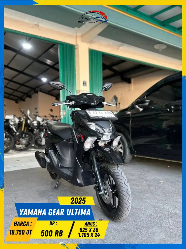 YAMAHA GEAR ULTIMA 2025 LIKE NEW MASZEHH HIKMAH MOTOR KEPUH