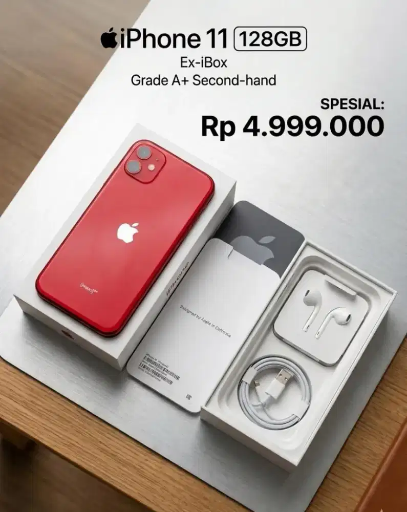 Ready iphone 11 128GB second