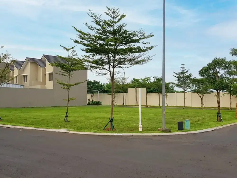Kavling residensial cluster Thames luas 10,9x15 164m JGC Jakarta Garden City