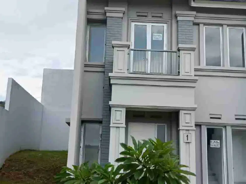 DIJUAL RUMAH CLUSTER, HOOK, VIEWNYA GUNUNG, SEJUK DAN NYAMAN, SENTUL CITY - BOGOR, JAWA  BARAT