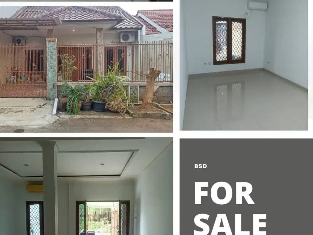 Dijual  Rumah siap huni  Nusa Loka - BSD