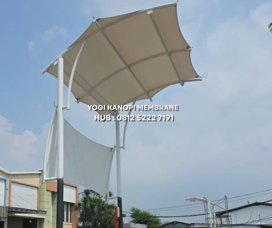 Jasa Kanopi Membrane Modern Kuat dan Tahan Lama