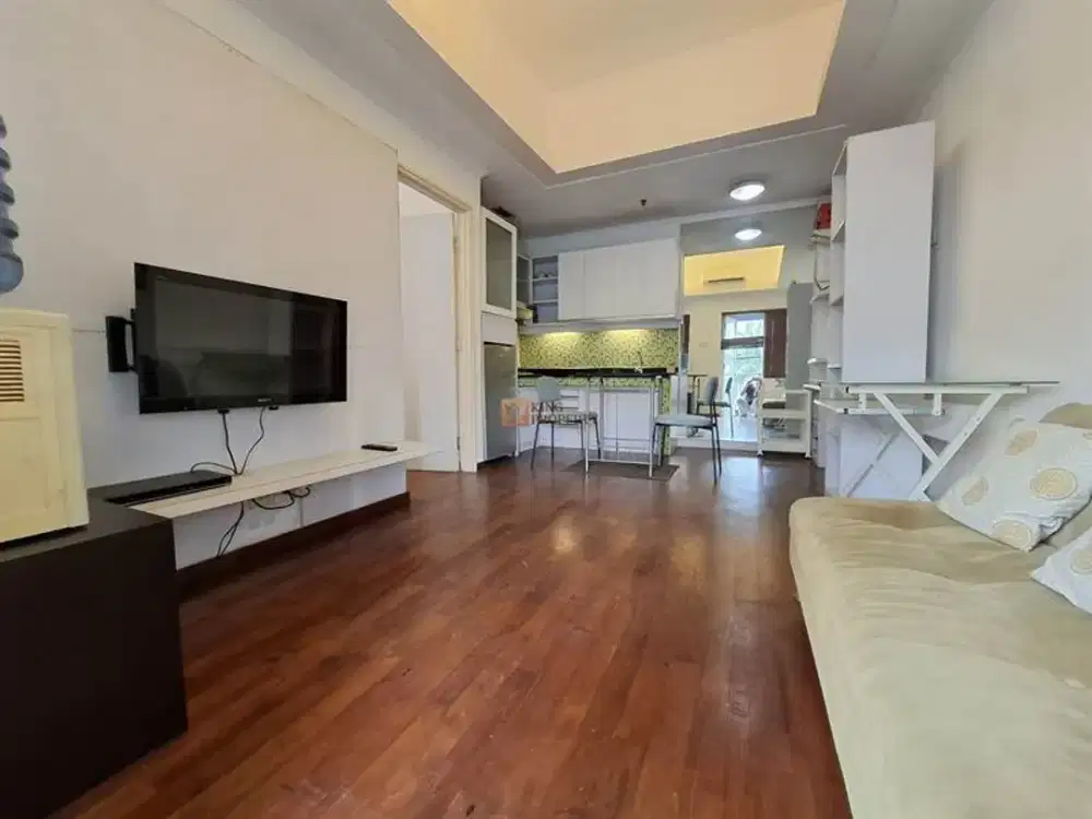 Free IPL untuk Sewa Tahunan 1BR Sudirman Park Furnished Minimalis, Dekat Stasiun Kereta Bandara BNI 46, London School & City Loft Mall Jakarta
