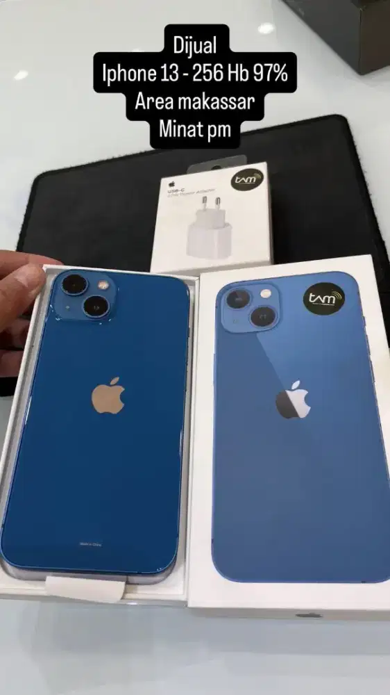 Dijual Hp iphone 13 - 256Gb