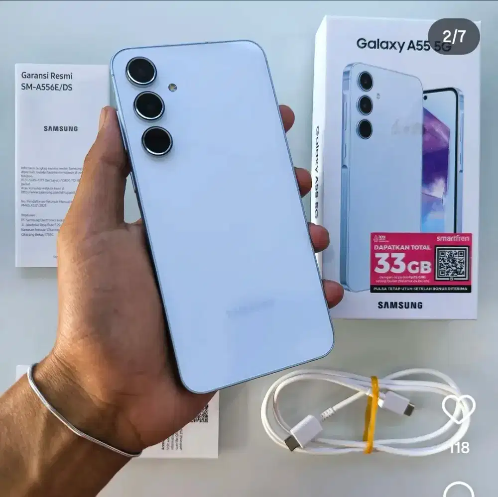 Samsung A55 5G 8/256GB Second like new