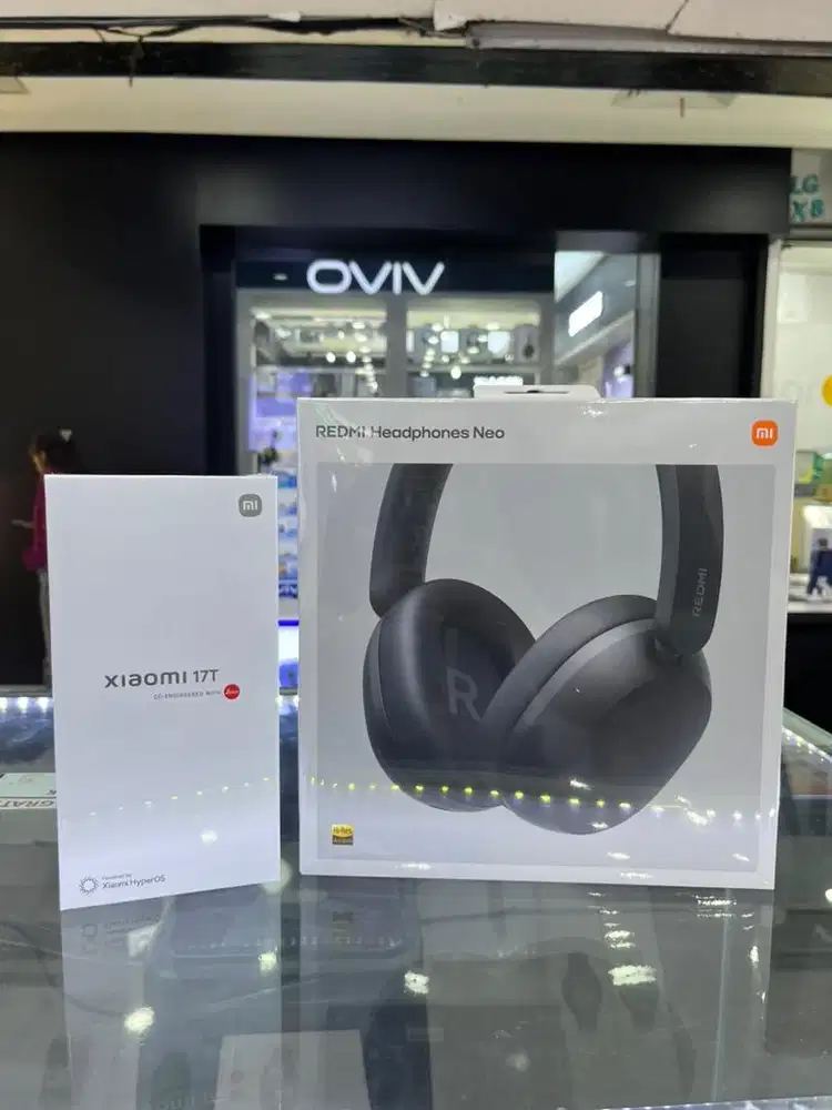XIAOMI 17T 12/512 OPAL WHITE & BLACK NEW FREE HEADPHONES NEO