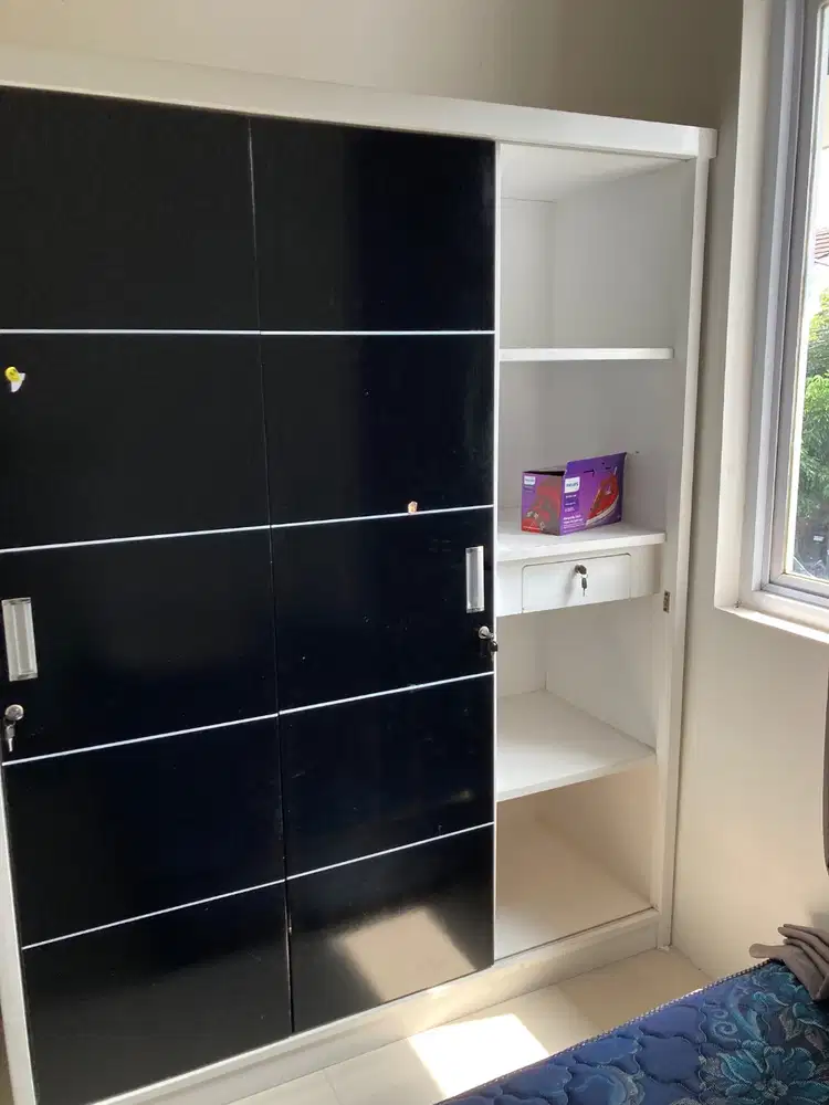 2 sets of 3 door wardrobe