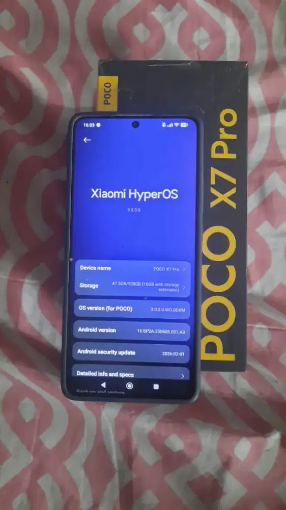 Jual poco x7 pro