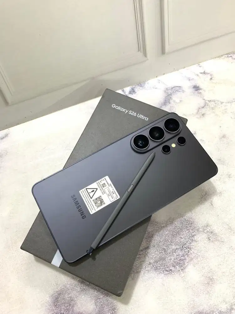 samsung S26 Ultra 5G 16/1TB black sein masi garansi lengkap