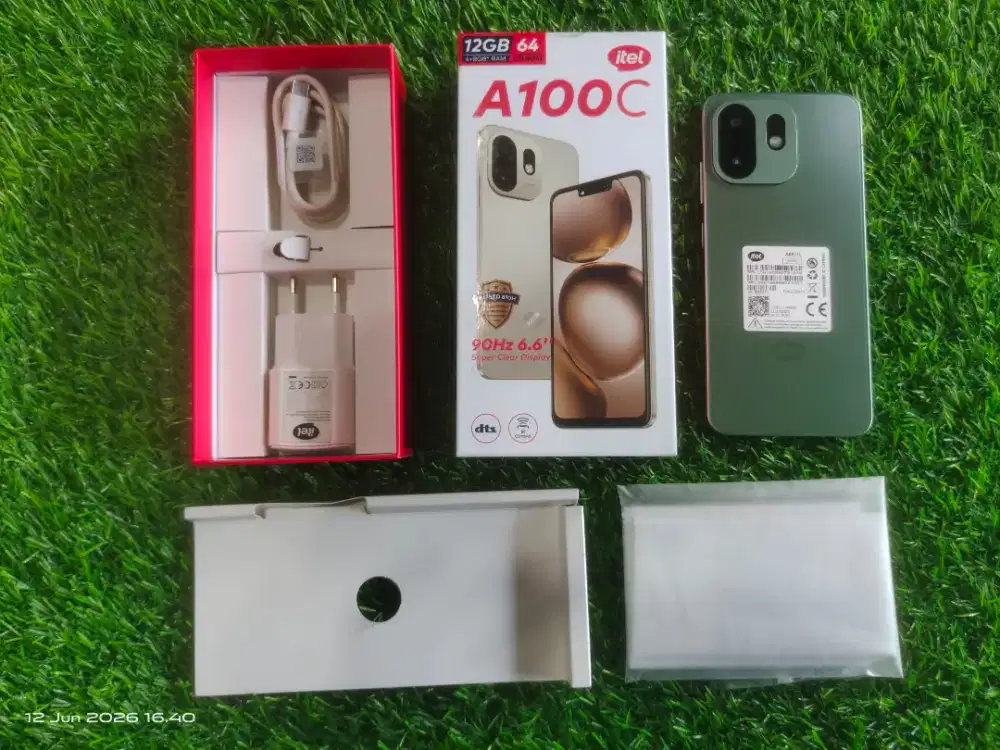 Itel A100C 4/64Gb Garansi Resmi 11 Bulan Fullset