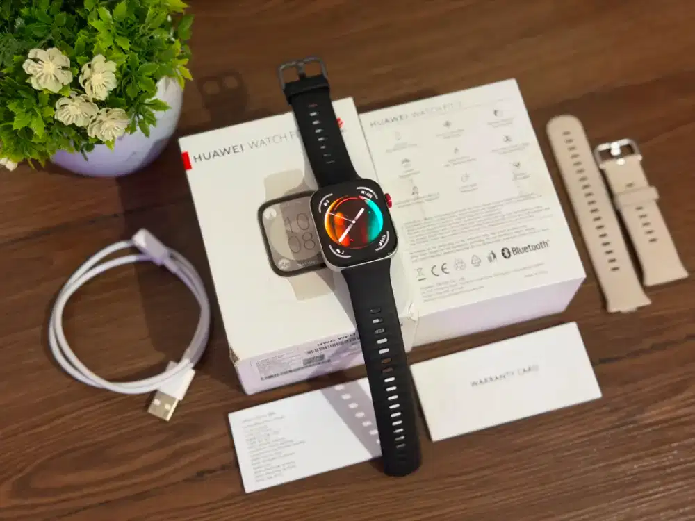 Smartwatch Huawei Watch Fit 3 Fullset Mulus Original