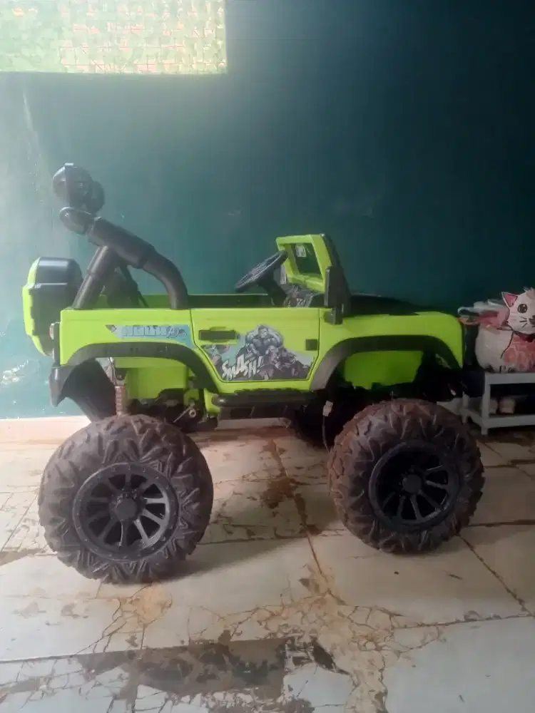 Mobil Aki Anak SHP Volta 5008 Rocky Monster Jeep Himalaya Monster Hulk