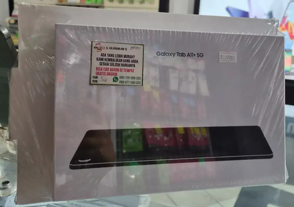 PROMO SAMSUNG GALAXY TAB A11+ FREE ADAPTER & SMART BOOK COVER