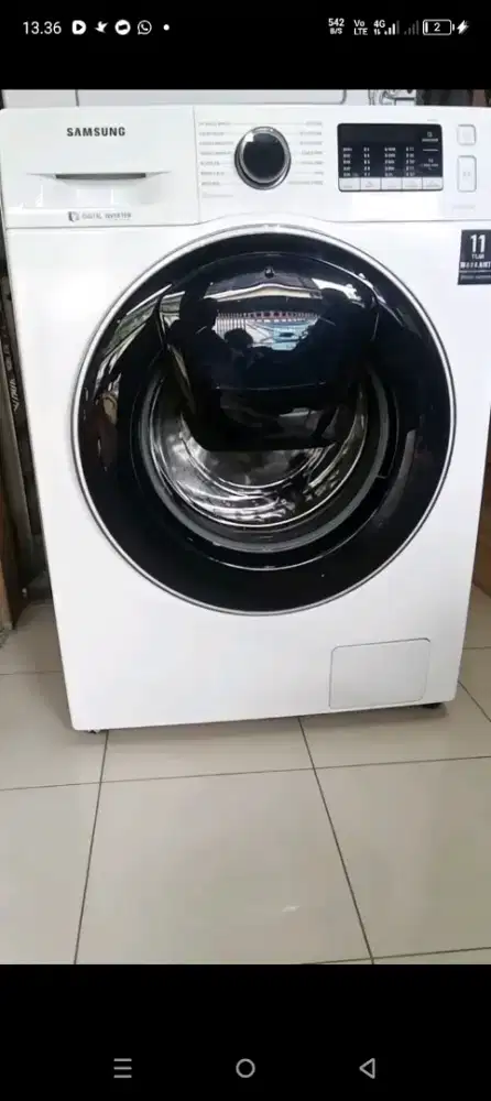 Mesin cuci X APARTEMEN masih muluss seperti baru
