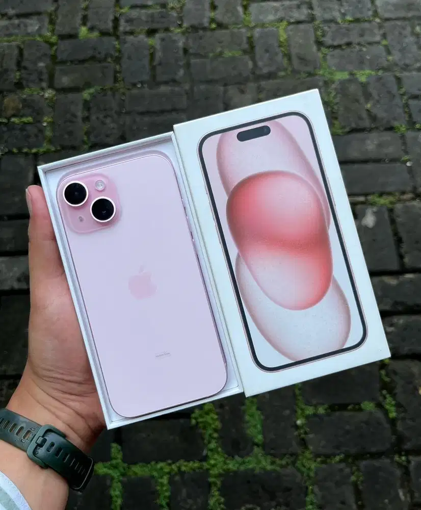 iPhone 15 Plus 128gb iBox Pink Mulus