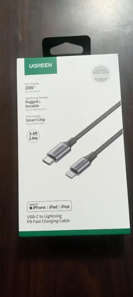 Cable Braided Protection 1M Ugreen 60759 C to L