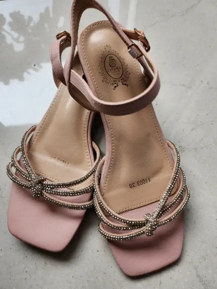 Jual murah sandal soft pink