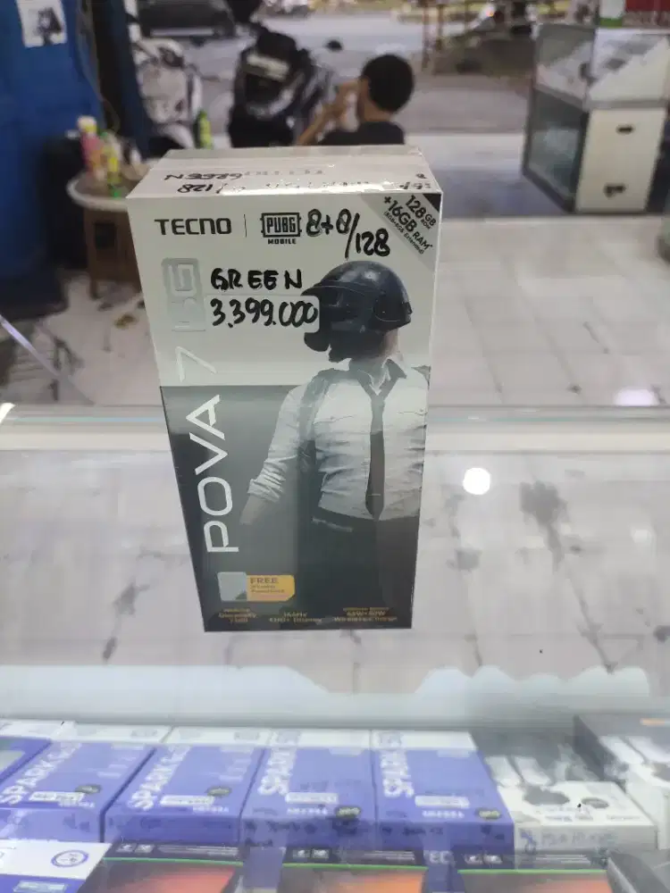 Tecno Popa 7 5g 8+8/128 segel box