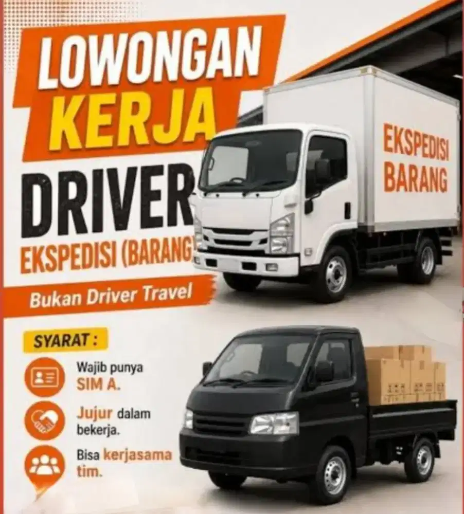 Dicari segera supir galon