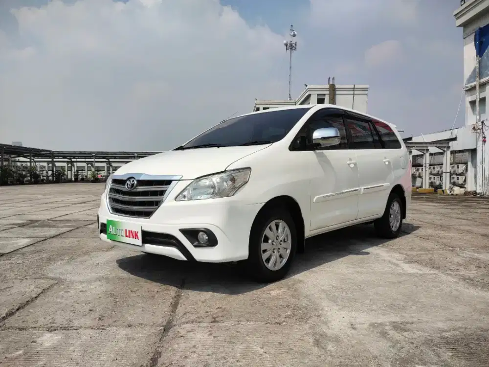 INNOVA 2.5 G DIESEL 2013 MATIC PUTIH BARONG 2014 BAGUS TERAWAT