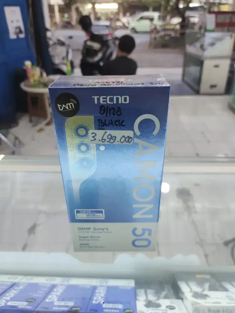 Tecno Camon 50 8/128 segel box
