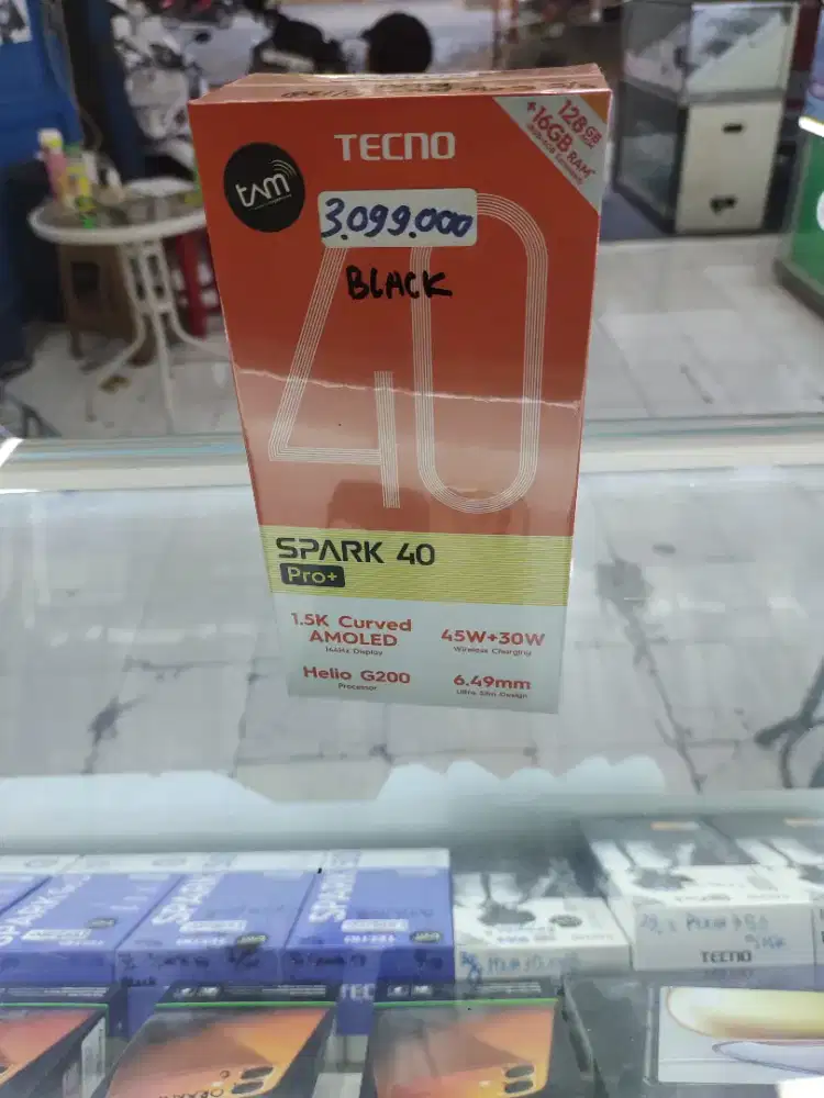 Tecno Spark 40 Pro+ Segel Box