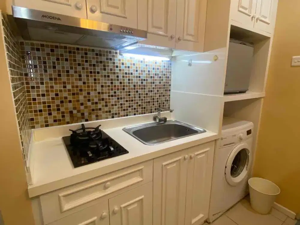 apartemen pakubuwono terrace tipe 2br interior rapi