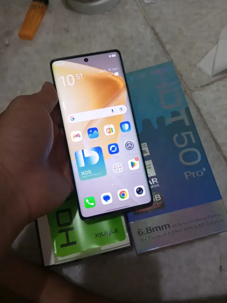 Infinix hot 50 pro plus mulus lengkap ori