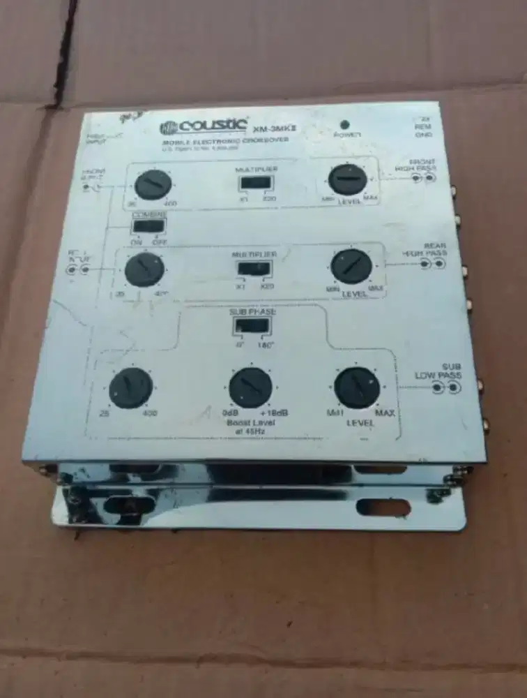 Crossover Acoustic Audio XM 3C Croom Dengan Subwoofer