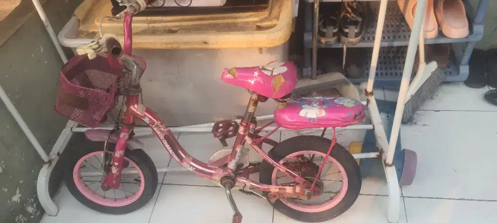 Sepeda anak perempuan merk elemen senrio