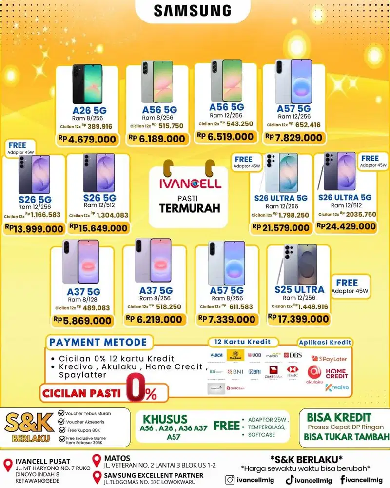 Samsung galaxy A56 5G 8/256GB