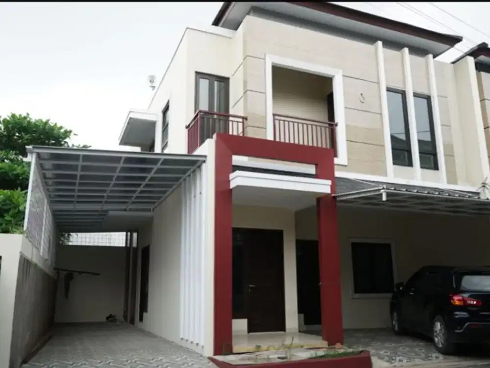 Rumah 2 Lantai dalam Cluster Duren Sawit Akses Jalan 2 Mobil