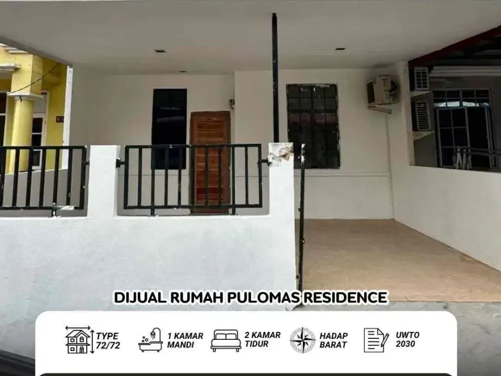 Dijual Rumah Pulomas batam center